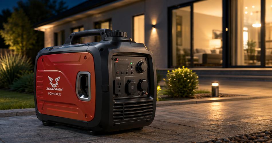 زونگشن Zongshen BQH4000E؛ موتور برق اینورتری فشرده و کم صدا سینرژی