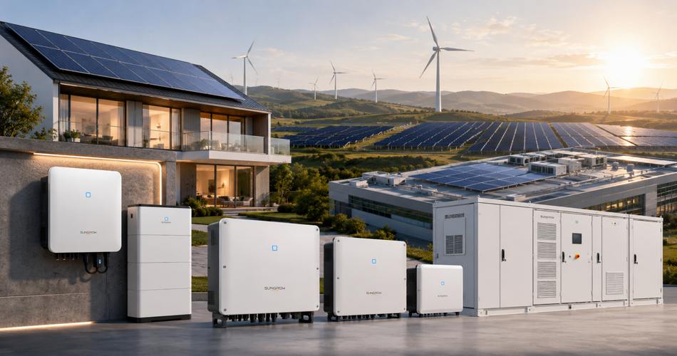 Sungrow؛ برند قدرتمند برای خانه، کسب و کار و نیروگاه سینرژی